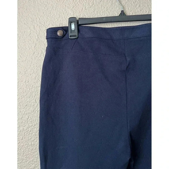 Talbots Womens Lexington Jegging Navy Blue Ankle Length Pants Size 10 - Picture 8 of 15